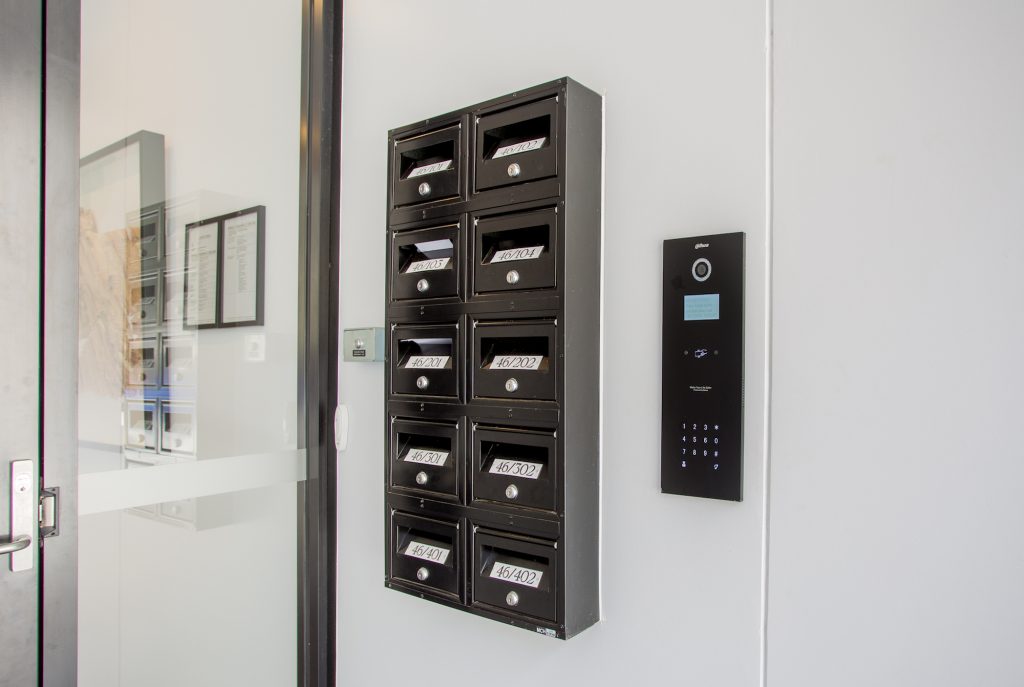 letterboxes for hotel 46