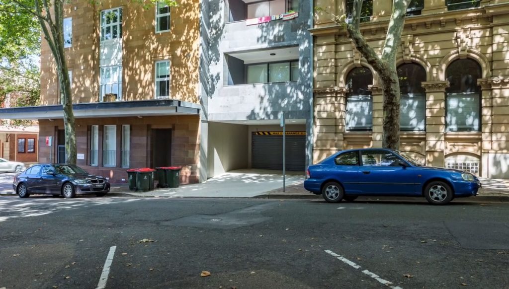 car park entrance