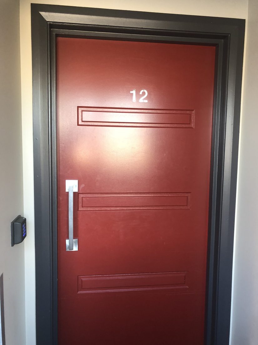 door to unit 12 door to unit 12